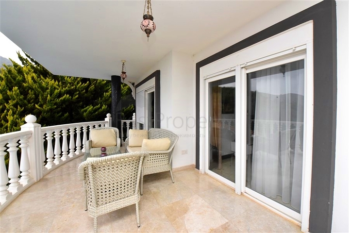 Möblierte Villa mit Panoramablick im Herzen von Alanya