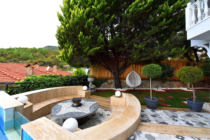 Möblierte Villa mit Panoramablick im Herzen von Alanya