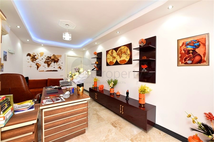 Möblierte Villa mit Panoramablick im Herzen von Alanya