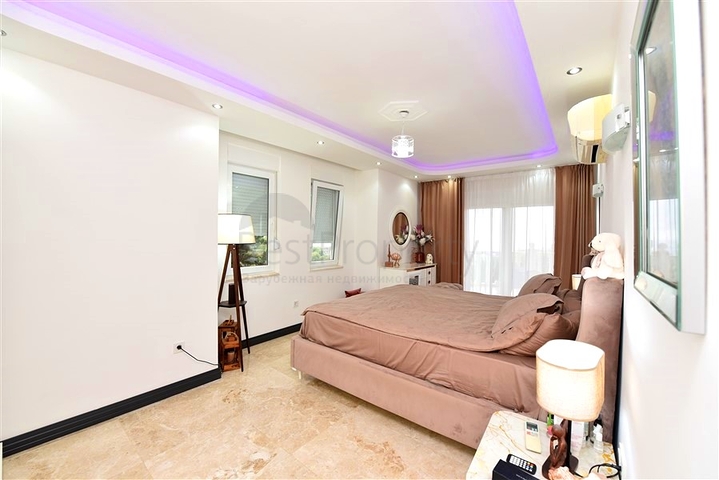 Möblierte Villa mit Panoramablick im Herzen von Alanya