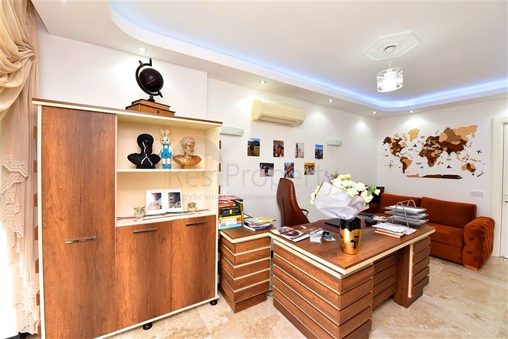 Möblierte Villa mit Panoramablick im Herzen von Alanya