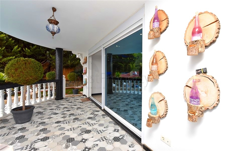 Möblierte Villa mit Panoramablick im Herzen von Alanya