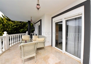 Möblierte Villa mit Panoramablick im Herzen von Alanya