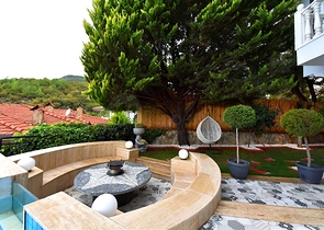 Möblierte Villa mit Panoramablick im Herzen von Alanya