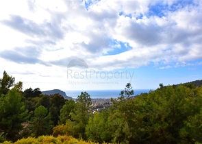 Möblierte Villa mit Panoramablick im Herzen von Alanya