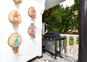 Möblierte Villa mit Panoramablick im Herzen von Alanya