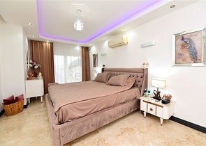 Möblierte Villa mit Panoramablick im Herzen von Alanya