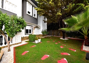 Möblierte Villa mit Panoramablick im Herzen von Alanya