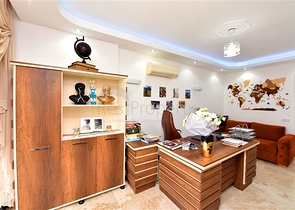 Möblierte Villa mit Panoramablick im Herzen von Alanya