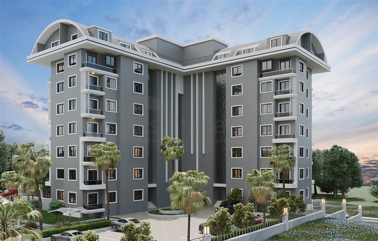 Das neue Projekt des Komplexes zu einem erschwinglichen Preis im Bezirk Pajallar