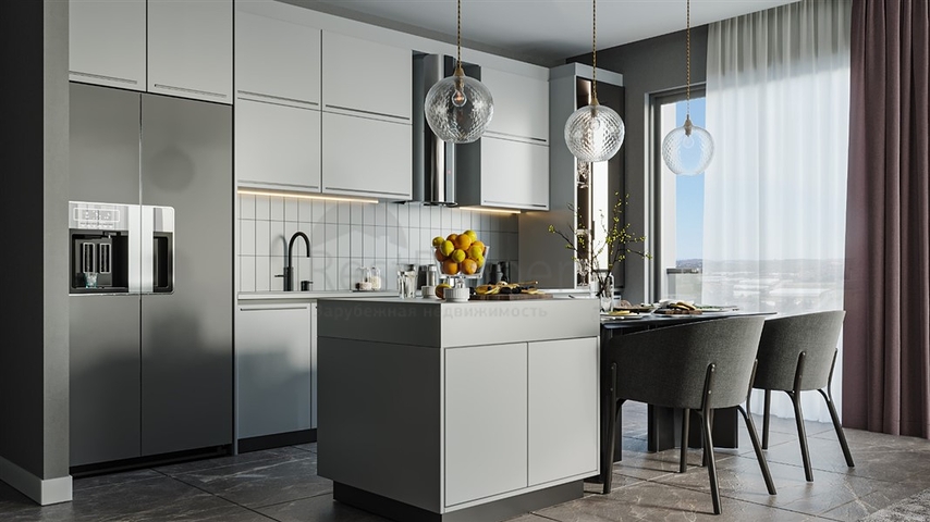 Das neue Projekt des Komplexes zu einem erschwinglichen Preis im Bezirk Pajallar