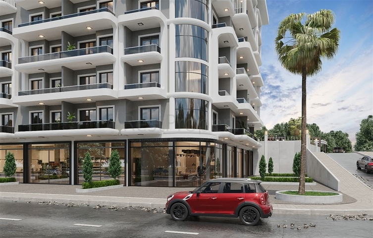 Das neue Projekt des Komplexes zu einem erschwinglichen Preis im Bezirk Pajallar