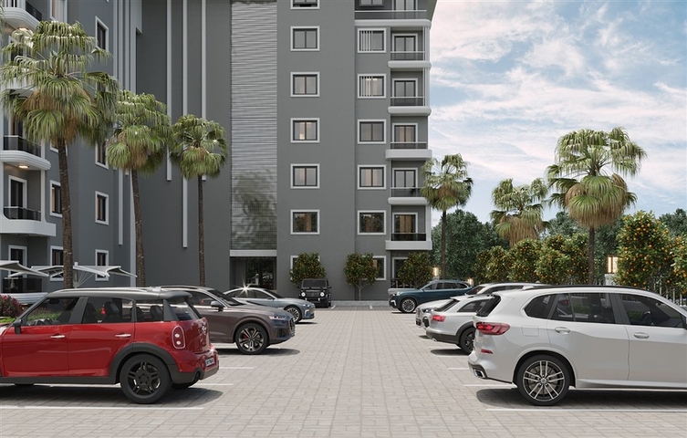 Das neue Projekt des Komplexes zu einem erschwinglichen Preis im Bezirk Pajallar