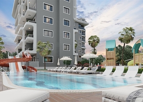 Das neue Projekt des Komplexes zu einem erschwinglichen Preis im Bezirk Pajallar