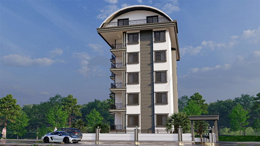 Neues Projekt in der malerischen Gegend von Avsallar