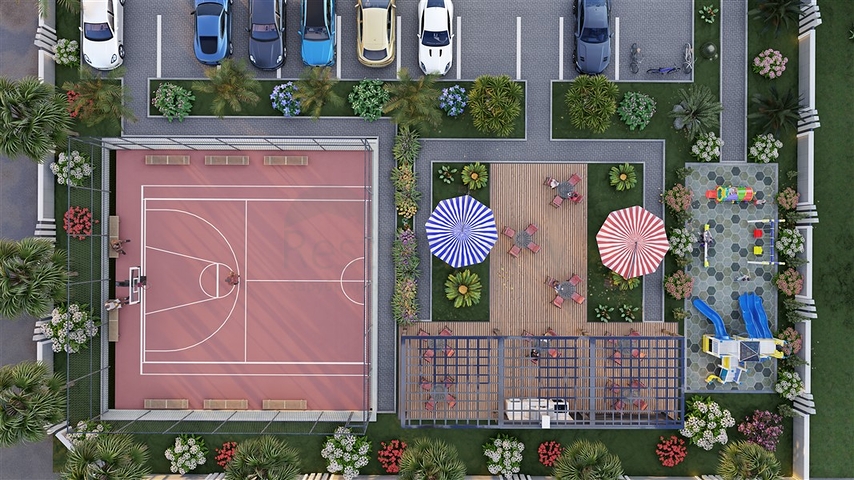 Modernes Investitionsprojekt im Stadtteil Pajallar 