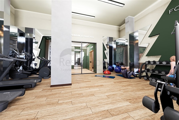 Ein schicker Komplex im Zentrum von Alanya  