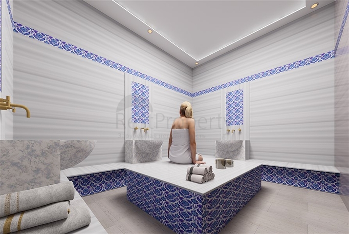 Ein schicker Komplex im Zentrum von Alanya  