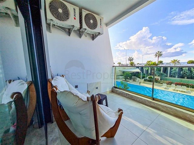 1+1 Wohnung in der ersten Zeile im Stadtteil Mahmutlar 