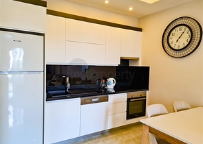 1+1 Wohnung in der ersten Zeile im Stadtteil Mahmutlar 