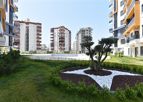 1+1 Apartment in einem modernen Komplex an der Mittelmeerküste  