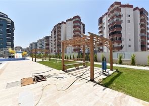 1+1 Apartment in einem modernen Komplex an der Mittelmeerküste  