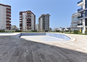 1+1 Apartment in einem modernen Komplex an der Mittelmeerküste  