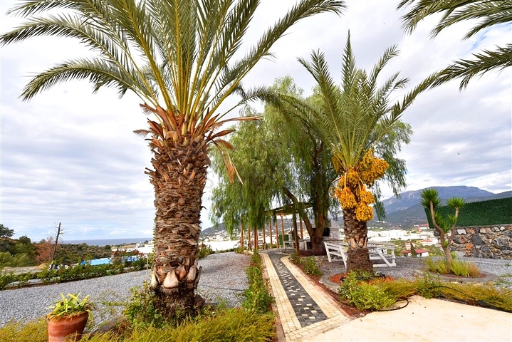 Schickes Haus mit eigenem Pool und Garten im Stadtteil Demirtas