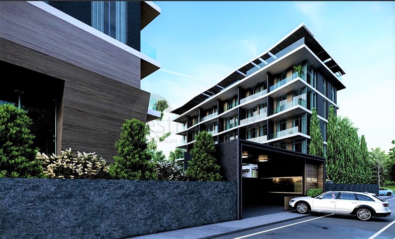 Das Projekt eines Luxus-Wohnkomplexes in der Gegend von Cleopatra