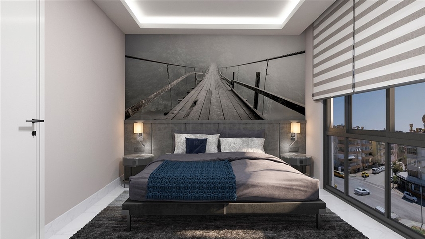 Clubhaus in der entwickelten Gegend ist beides