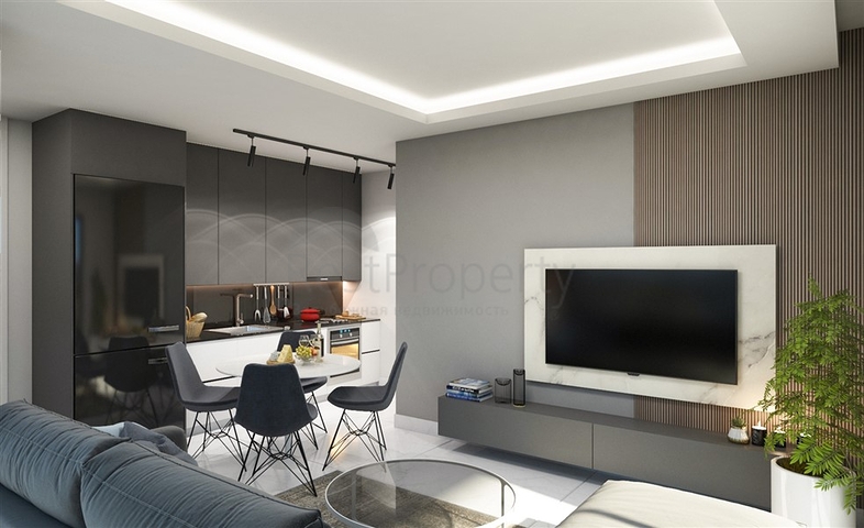 Clubhaus in der entwickelten Gegend ist beides