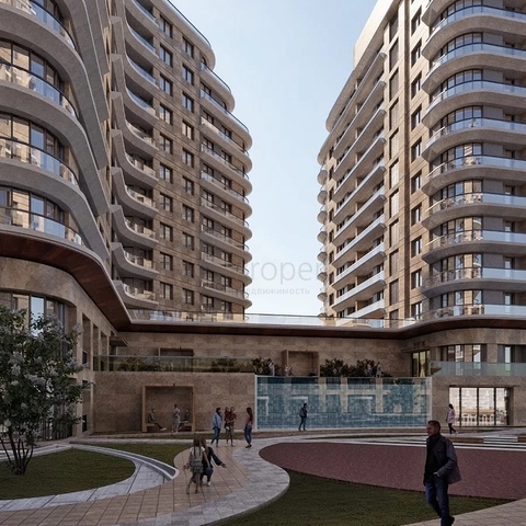 Investitionsprojekt in der Bauphase im Stadtteil Küçükçekmece