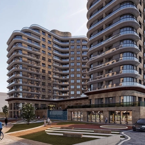 Investitionsprojekt in der Bauphase im Stadtteil Küçükçekmece