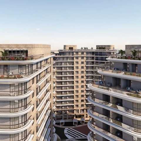 Investitionsprojekt in der Bauphase im Stadtteil Küçükçekmece