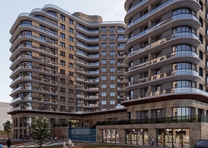 Investitionsprojekt in der Bauphase im Stadtteil Küçükçekmece