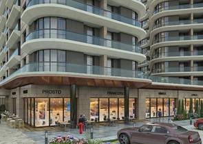 Investitionsprojekt in der Bauphase im Stadtteil Küçükçekmece