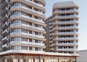 Investitionsprojekt in der Bauphase im Stadtteil Küçükçekmece