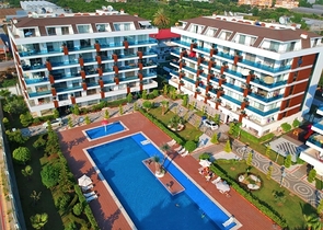 Großes 1+1 Apartment in einem modernen Komplex im Stadtteil Kestel