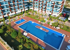 Großes 1+1 Apartment in einem modernen Komplex im Stadtteil Kestel