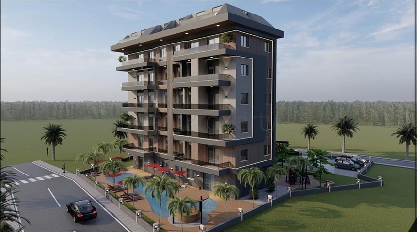 2+1 Wohnung mit separater Küche in der Gegend von Dschikkilli 2+1 Wohnung mit separater Küche in der Gegend von Dschikkilli