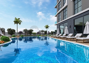 1+1 Wohnung im Stadtteil Mahmutlar