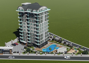 1+1 Wohnung im Stadtteil Mahmutlar