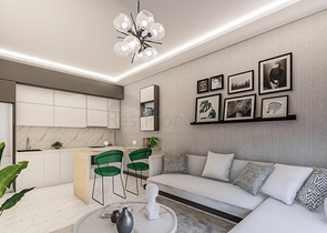 1+1 Wohnung im Stadtteil Mahmutlar