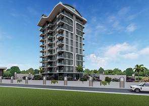 1+1 Wohnung im Stadtteil Mahmutlar