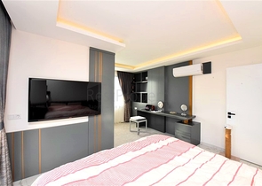 Geräumige 1+1-Wohnung in einem Komplex mit entwickelter Infrastruktur