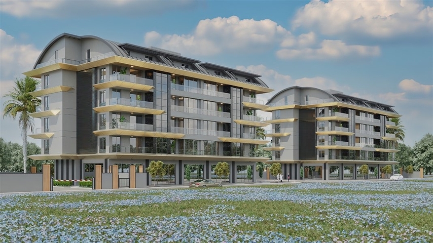 Neues Investitionsprojekt in Kargicak, 300 m vom Meer entfernt