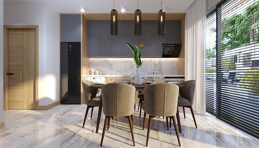 Komplex im modernen Stil im angesehenen Viertel Oba 