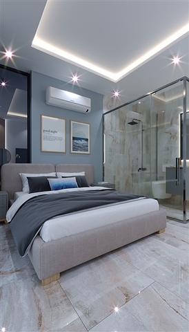 Komplex im modernen Stil im angesehenen Viertel Oba 