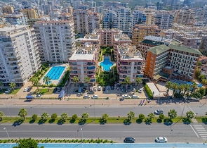 Wohnung mit 3+1 Grundriss mit makellosem Blick auf das Mittelmeer