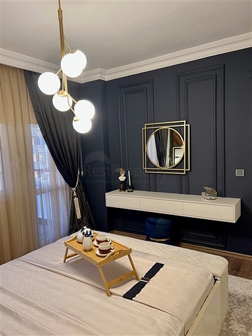 2+1 Apartment im Zentrum von Alanya mit Panoramablick auf das Meer